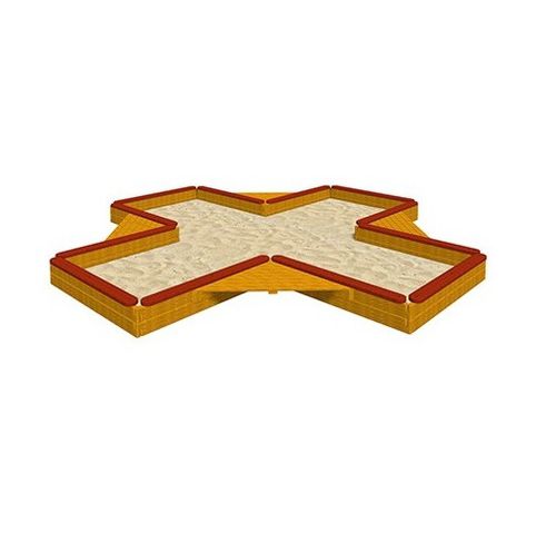 Vasca di sabbia per parco giochi - SABBIERA 3D   - TLF srl