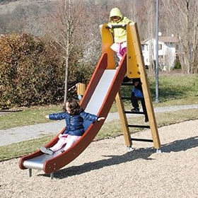 Scivolo dritto - 1.151/033  - TLF srl - per parco giochi / in legno