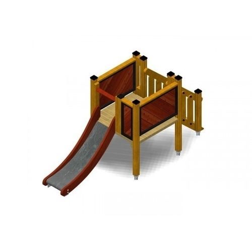 Scivolo dritto - 151/015  - TLF srl - per parco giochi / in legno
