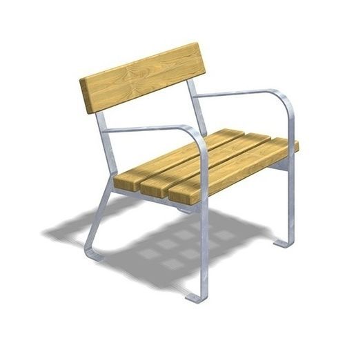 Poltrona contemporanea - OLIVIA    - TLF srl - in legno / in acciaio galvanizzato / beige