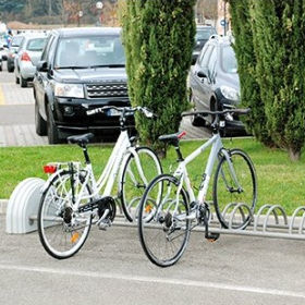 Rastrelliera per biciclette a pavimento - VIAREGGIO 10  - TLF srl - per spazi pubblici / in metallo / professionale
