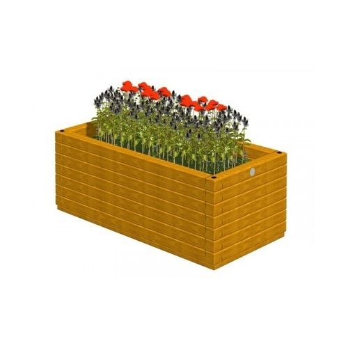 Fioriera in legno - 3.313/B  - TLF srl - rettangolare / classica / per spazi pubblici