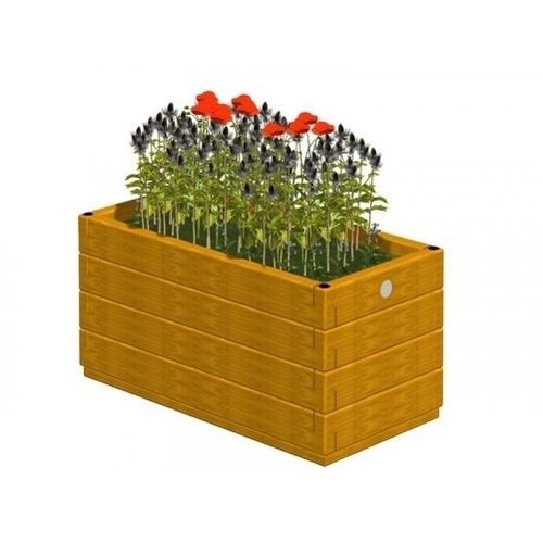 Fioriera in legno - 3.312/C  - TLF srl - rettangolare / classica / per spazi pubblici