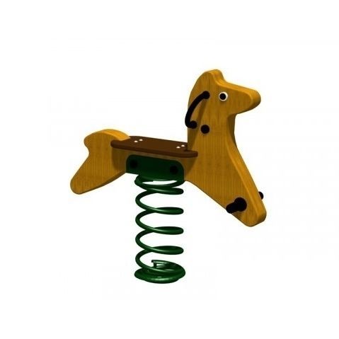 Gioco a molla in metallo - BAMBI  - TLF srl - in legno / animale / monoposto