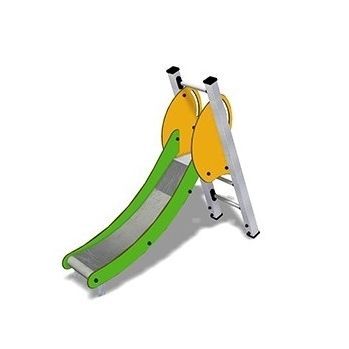 Scivolo dritto - TOAG0001HIFS  - TLF srl - per parco giochi / in HPL / in alluminio