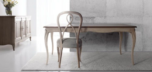 Tavolo da pranzo in stile - AIMEE - Flai - in legno / in legno patinato / rettangolare