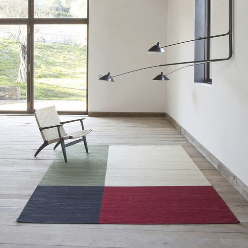Tappeto contemporaneo - M&eacute;lange - nanimarquina - a righe / geometrico / a quadretti