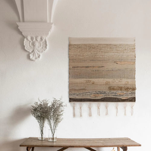 Arazzo contemporaneo - Wellbeing - nanimarquina - a righe / in legno / in lana