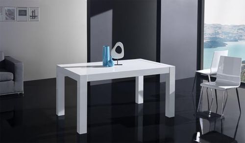 Tavolo da pranzo contemporaneo - NELA  - Tadel Grup - in legno laccato / rettangolare / per uso residenziale
