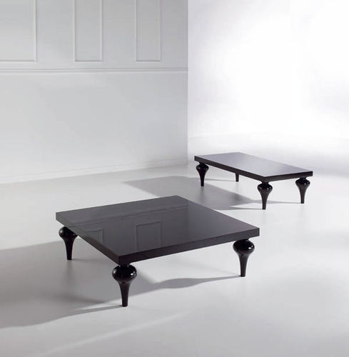Tavolino basso classico - ANDREA-M - Tadel Grup - in legno laccato / quadrato / per uso residenziale
