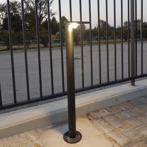 Lampioncino contemporaneo - AIRON - IDEALLUX - in alluminio / LED / IP65