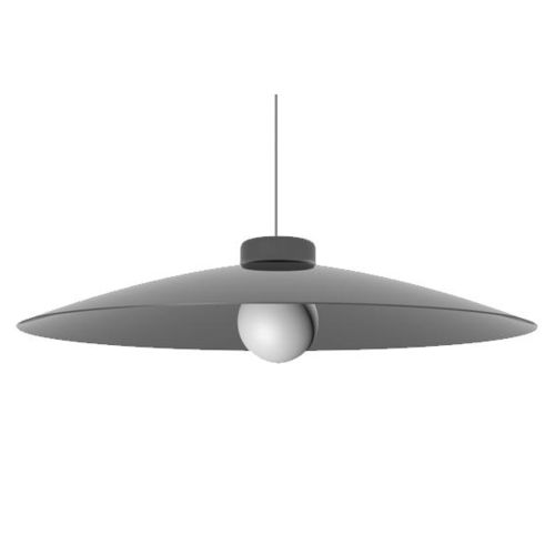Lampada a sospensione - UFO - IDEALLUX - in alluminio / in policarbonato / contemporanea