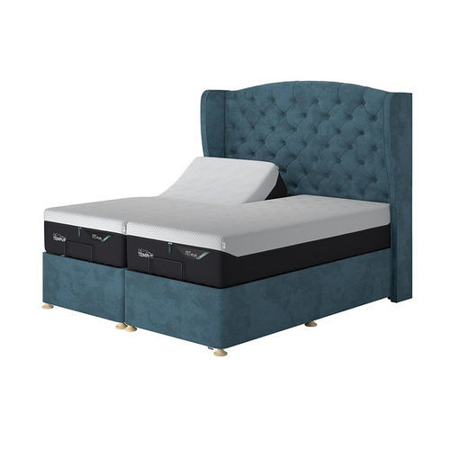 Letto king size - Suffolk Adjustable Disc Divan - TEMPUR - singolo / classico / imbottito