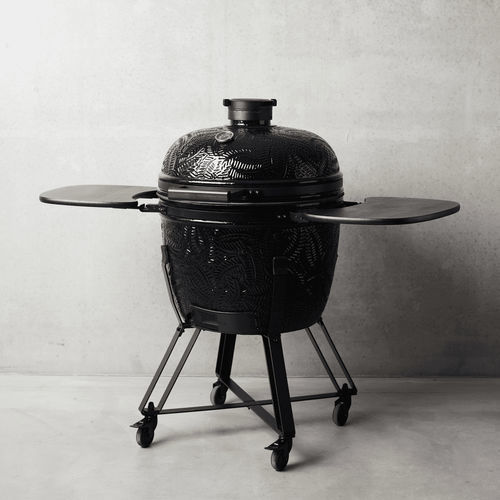 Barbecue a carbonella - Kamal 60/XL - BARBECOOK - con rotelle / in acciaio inossidabile / in ceramica