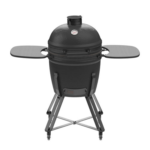 Barbecue a carbonella - Kamal 60/XL matte - BARBECOOK - con rotelle / in acciaio inossidabile / in ceramica