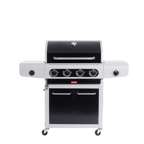 Barbecue a gas - Siesta 412  - BARBECOOK - con rotelle / in metallo / con contenitore