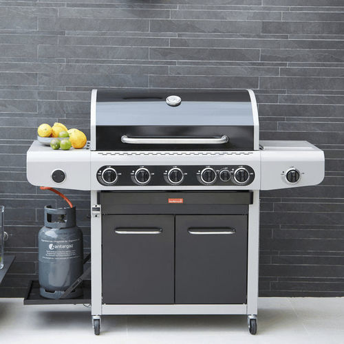 Barbecue a gas - Siesta 612 - BARBECOOK - con rotelle / in metallo / con contenitore