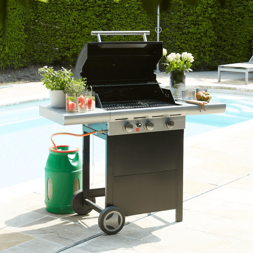 Barbecue a gas - Spring 3002 - BARBECOOK - con rotelle / da terra / in metallo