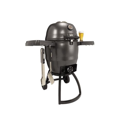 Barbecue a carbonella - KEG™ 5000 - Broil King - da terra / in metallo cromato / in ghisa