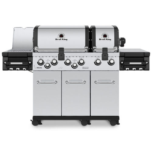 Barbecue a gas - REGAL S 690 PRO INFRARED - Broil King - con rotelle / in acciaio inossidabile / con contenitore