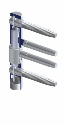 Cerniera per porta - TOP - AGB - Alban Giacomo Spa - acciaio / contemporanea