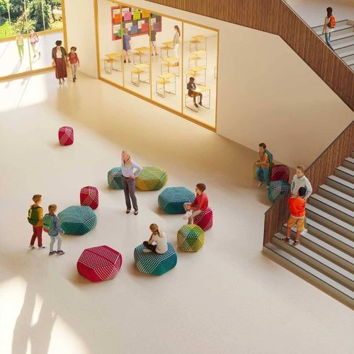 Pavimento in gomma - DHARMA  - ARTIGO - da interno / educativo / per il settore terziario