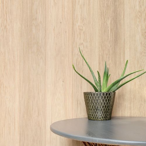 Rivestimento murale da interno - WAVE series - BASSANO PARQUET - in legno / liscio / verniciato