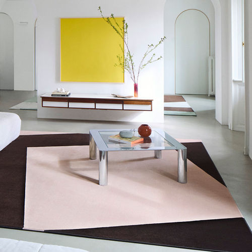 Tappeto contemporaneo - AXIS  - BESANA MOQUETTE - con motivi geometrici / rotondo / rettangolare