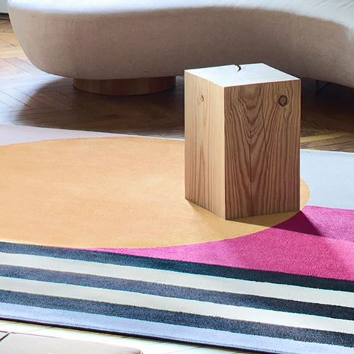 Tappeto contemporaneo - ECLIPSE   - BESANA MOQUETTE - a righe / con motivi geometrici / rettangolare