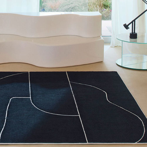 Tappeto contemporaneo - GLIDE   - BESANA MOQUETTE - a motivi / rettangolare / pelo raso
