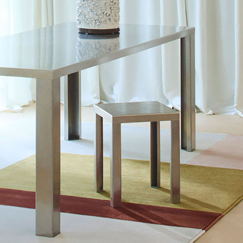 Tappeto contemporaneo - LUSTER  - BESANA MOQUETTE - con motivi geometrici / rettangolare / pelo raso