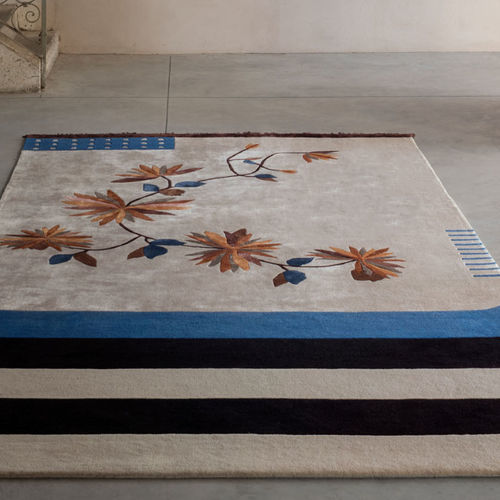 Tappeto contemporaneo - KYU    - BESANA MOQUETTE - a righe / a fiori / in lana
