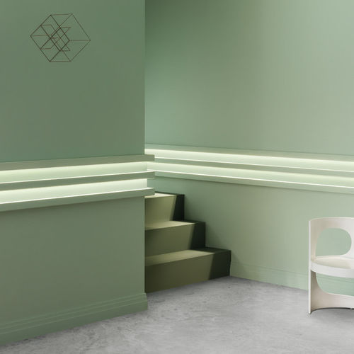 Modanatura in poliuretano - CORNICE C380 L3 - BIANCHI LECCO SRL - quadrata / indoor