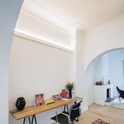 Cornicione a muro - CORNICE C990 + 2XP9900 e C381 - BIANCHI LECCO SRL - in polistirene / in poliuretano / prefabbricato