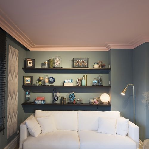 Cornicione a muro - CORNICE C392 - BIANCHI LECCO SRL - in poliuretano / prefabbricato / indoor