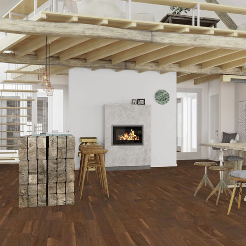 Parquet multistrato - NUGL3KTD  - BOEN PARKETT - in noce / finitura con olio naturale / da incollare