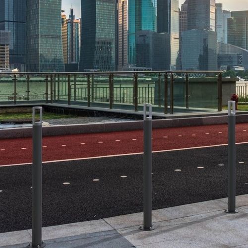 Dissuasore di sicurezza - KARL - CITY DESIGN - fissa / in ghisa di alluminio / in acciaio galvanizzato