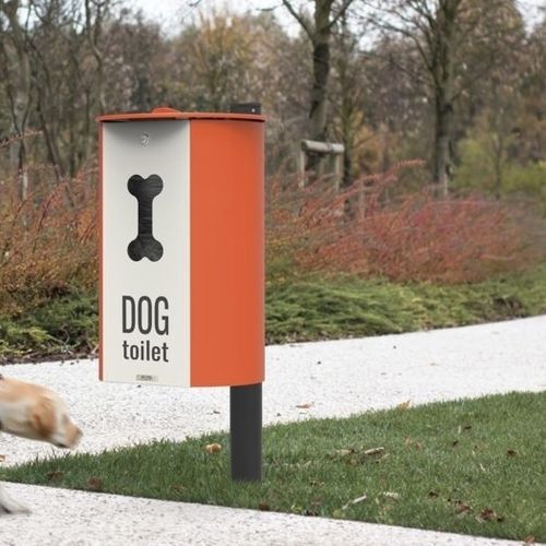 Portarifiuti canino - MIANE DOG  - CITY DESIGN - da terra / in acciaio termolaccato / in acciaio galvanizzato