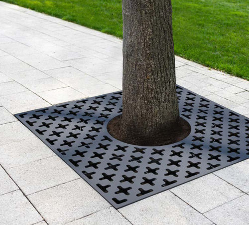 Griglia per alberi quadrata - ARABIS - CITY DESIGN - in acciaio galvanizzato / traforata