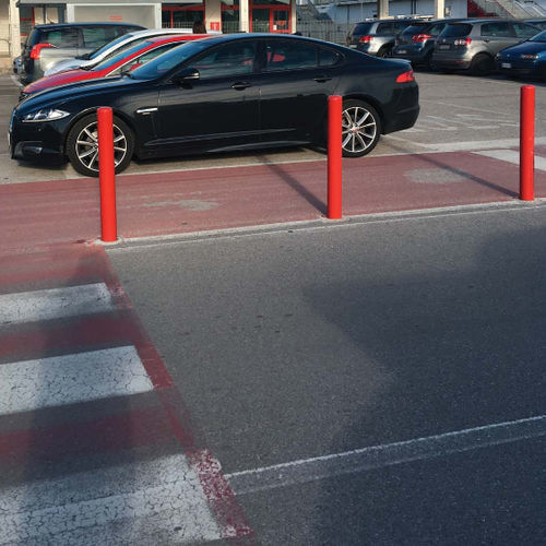 Dissuasore di sicurezza - KAISER - CITY DESIGN - fissa / in acciaio galvanizzato / in acciaio termolaccato