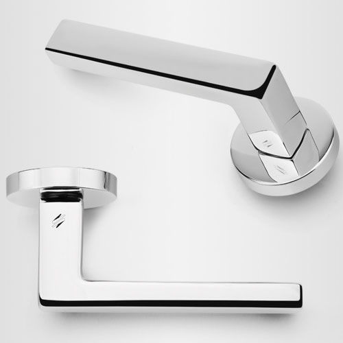 Maniglia per porta - ELLE - COLOMBO DESIGN - in ottone / contemporanea / cromata