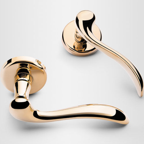 Maniglia per porta - HEIDI  - COLOMBO DESIGN - in ottone / contemporanea