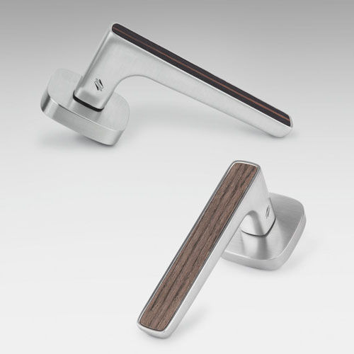 Maniglia per porta - SPIDER MR11 - COLOMBO DESIGN - in ottone / in legno / contemporanea