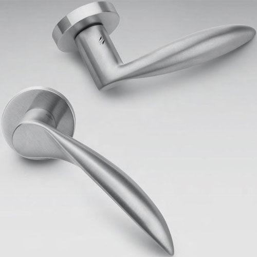 Maniglia per porta - WING - COLOMBO DESIGN - in ottone / contemporanea