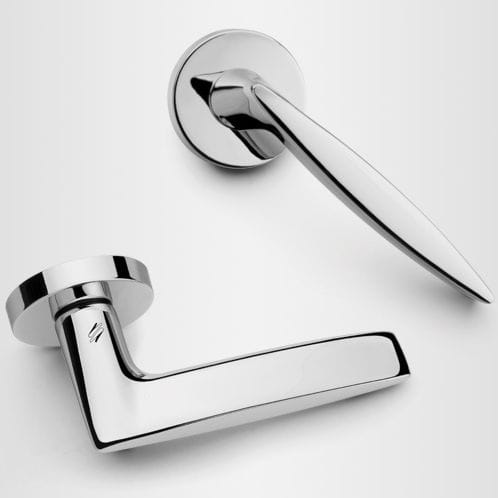 Maniglia per porta - GAIA - COLOMBO DESIGN - in ottone / contemporanea