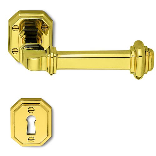 Maniglia per porta - BUSIRI - COLOMBO DESIGN - in ottone / in bronzo / classica