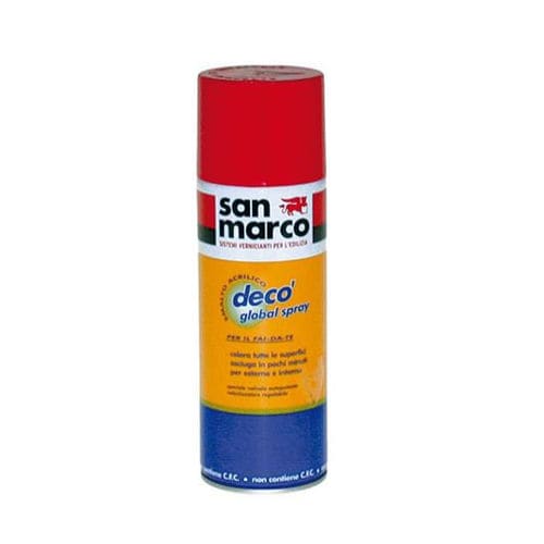 Pittura di protezione - GLOBAL DECÒ SPRAY - San Marco - anticorrosione / da esterno / per interni