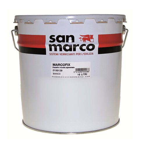 Primer per muratura - MARCOFIX - San Marco - a base di resina acrilica / a base di solvente / da esterno