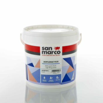 Pittura decorativa - ACRYLOMAT PLUS - San Marco - da interno / per muro / per soffitto