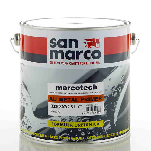Primer per metallo - MARCOTECH AU  - San Marco - a base di resina acrilica / a base d'acqua / indoor